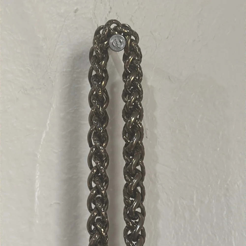 BRASS‎ VINTAGE CHAIN BELT NECKLACE JEWELRY ACCESSORIES TASSLES